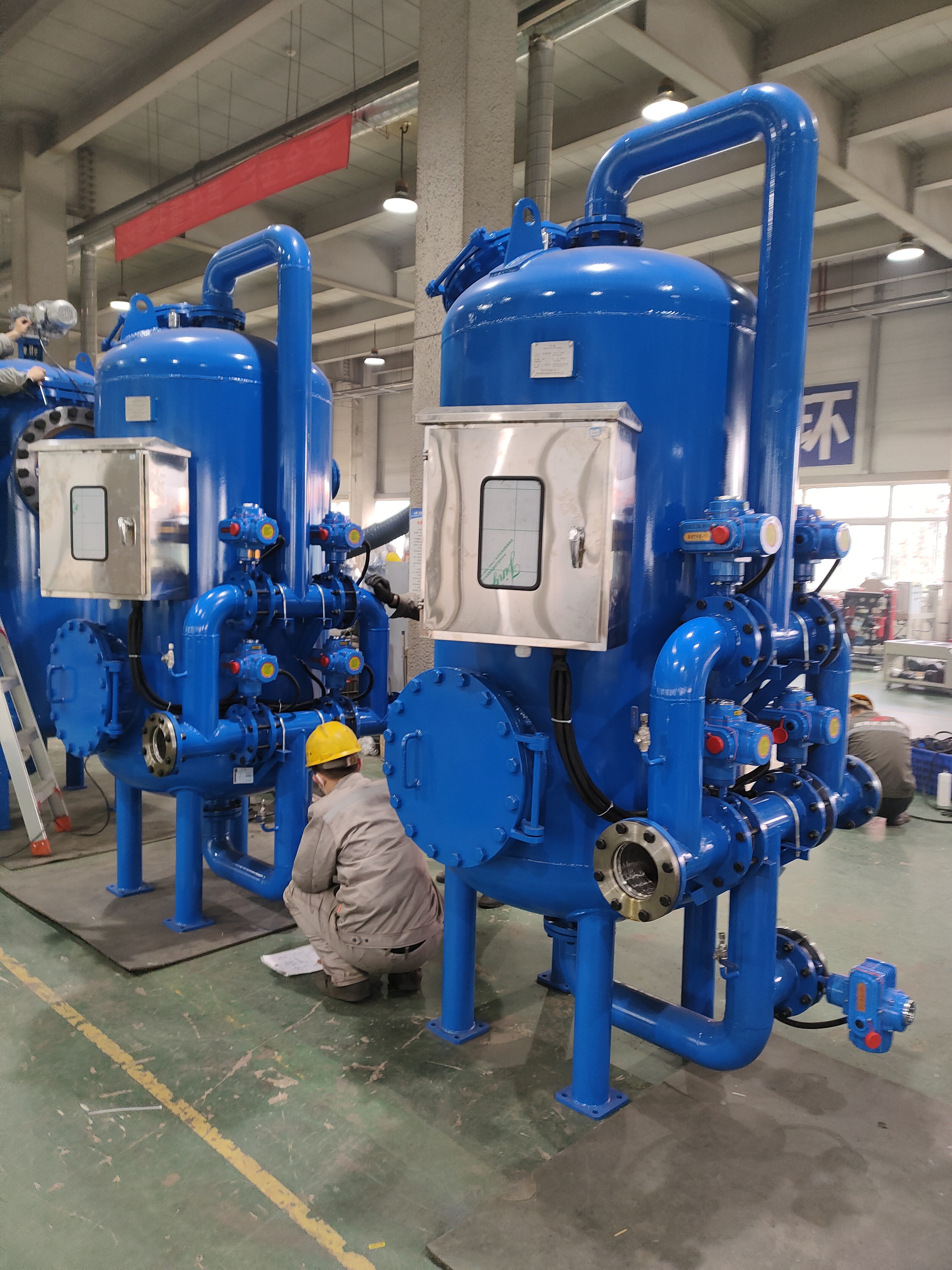 多介質過濾器在鋼廠循環(huán)水項目中的應用